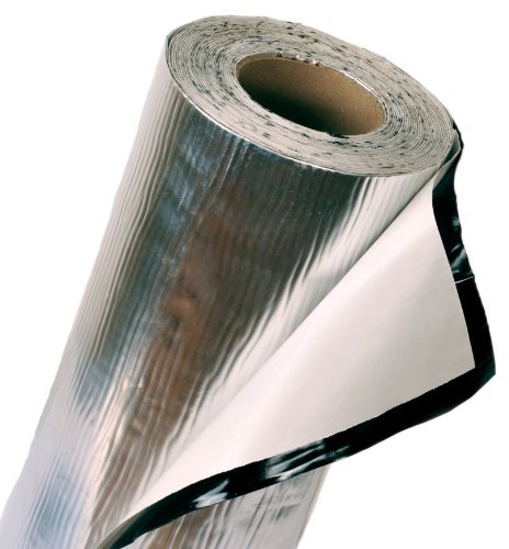 FatMat Self-Adhesive No Logo FatMat Sound Deadener Bulk Pack with Install Kit - 75 Sq Ft x 50 mil Thick