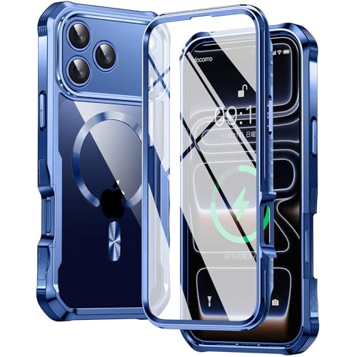 yʕیEMagSafeΉzFONKCASE iPhone17 Pro p P[Xy{̂̐FECDOzbLop[ NA PCw ϖh~ ACz17vP[X Sʕی Jo[ ϏՌ ^b`xǂ CX[dΉ lC ACtH