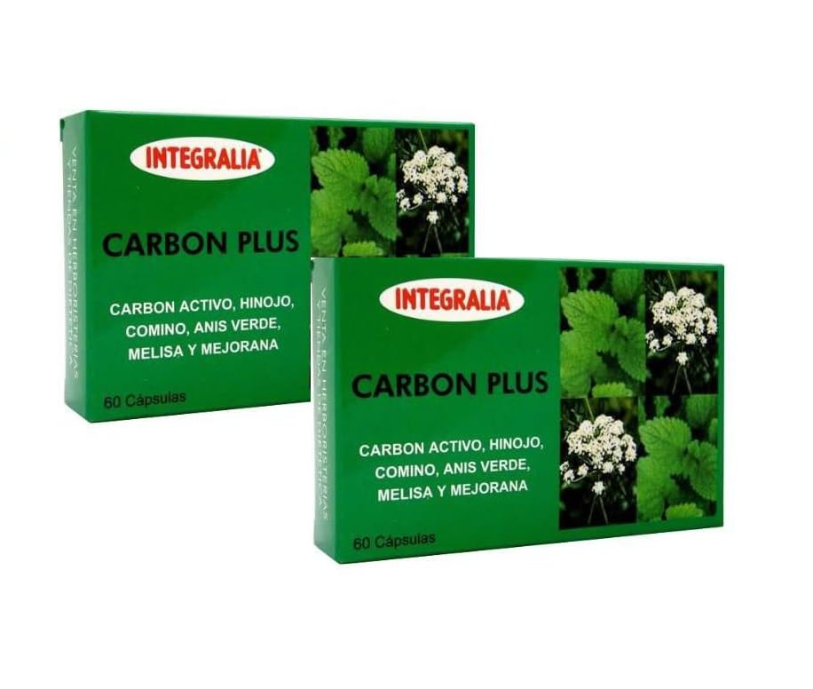 Pack 2 Unidades | Carbón Plus 60 cápsulas