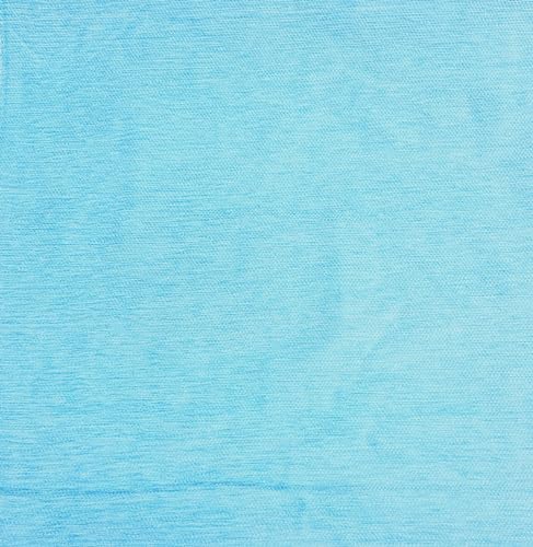 Image of WWW.THROWPILLOW.IN Blue Sofa Cover Multicoloured Tassels: Sofa Slipcover: Thick Fabric, Anti-Slip, Stylish & Functional: Seat Protection -Set of 3 Seat Covers- 4 Seater Sofa Cover Set (2+1+1 Seater)