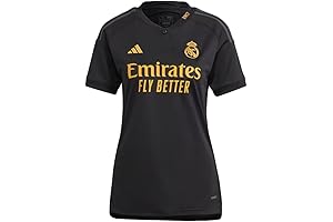 Adidas Women's Real Madrid 23/24 Third Jersey: A Stylish and Sustainable Wardrobe...
