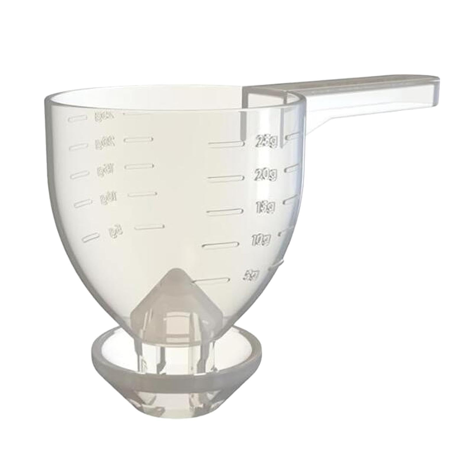 CALANDIS® Measuring Scoop Funnel Professional Multifunctional Spice Bottle Scoop White | Colanders, Strainers & Sifters | Kitchen Tools & Gadgets | Kitchen, Dining & Bar-image-8
