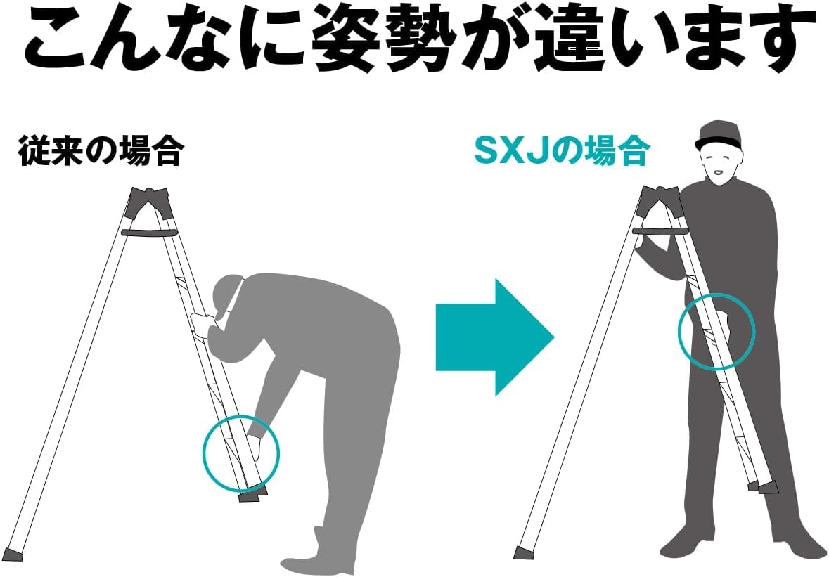Amazon.co.jp: ピカ(PiCa) ピカコーポレイション はしご兼用脚立 伸縮