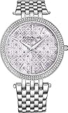 Stuhrling Original Women's Classic Dress Watch with Stainless Steel Link Bracelet (Silver Blue)