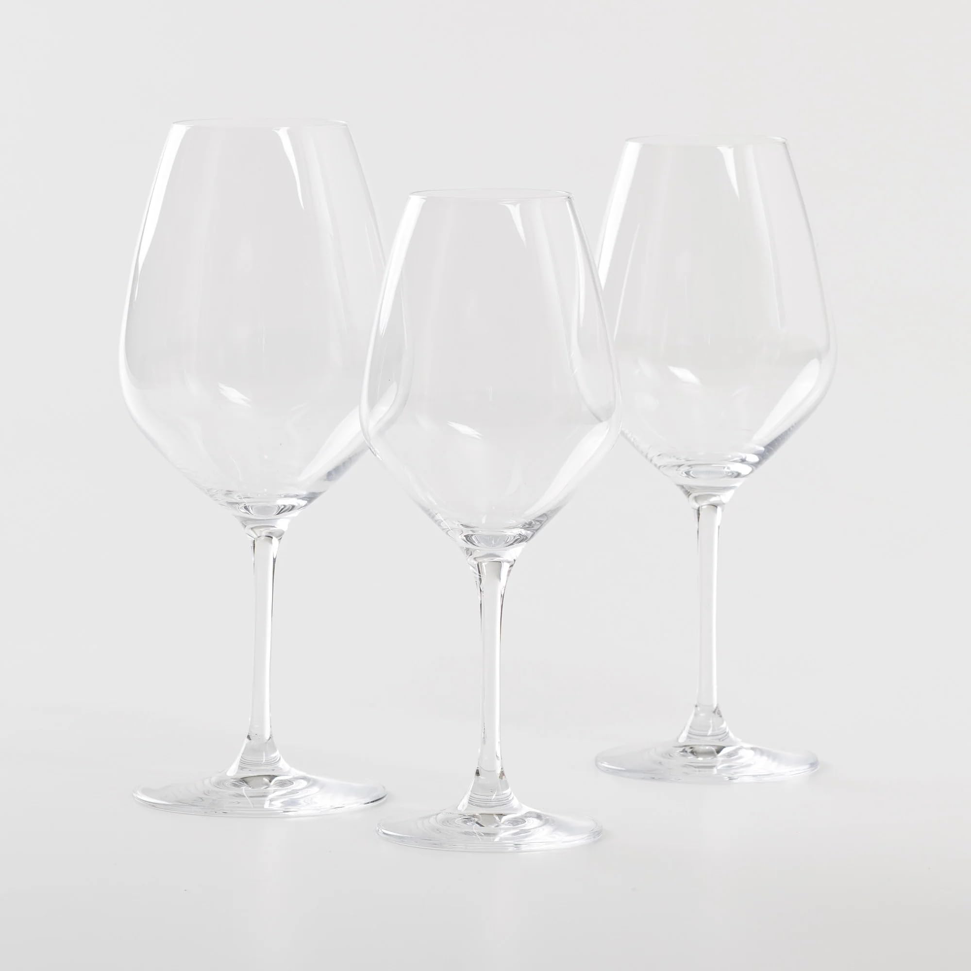 Zafferano Solution Goblet - Copa de vino blanco hecha a mano para vino blanco, vino espumoso y vino tinto, apto para lavavajillas hasta 60 °C, elegante copa para degustación de vino, 430 ml.