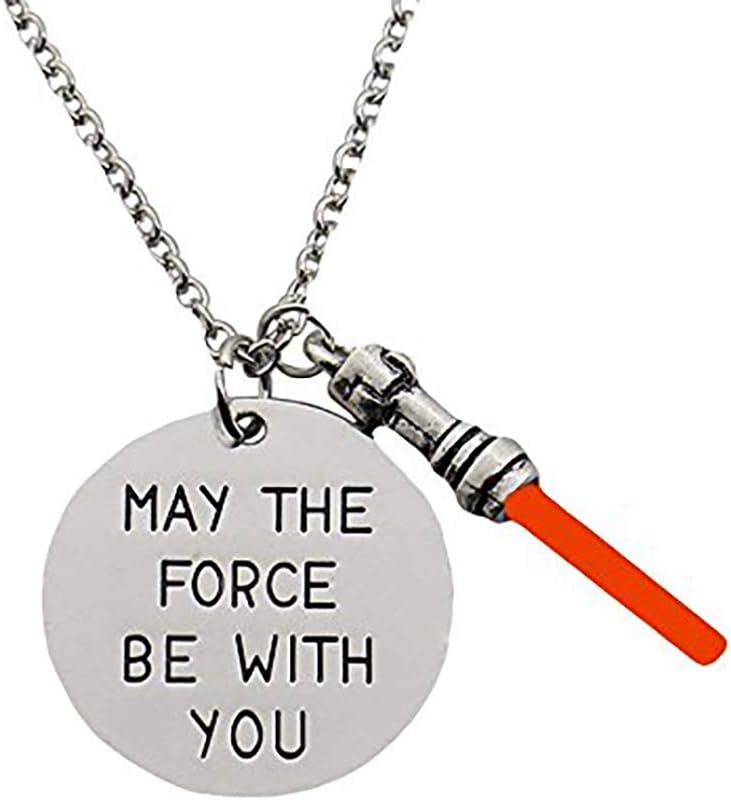 Star Wars Pendant Necklace: May the Force Be With You