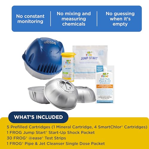 Image of FROG @Ease Floating System for Hot Tubs, 4 Month Fresh Start Bundle