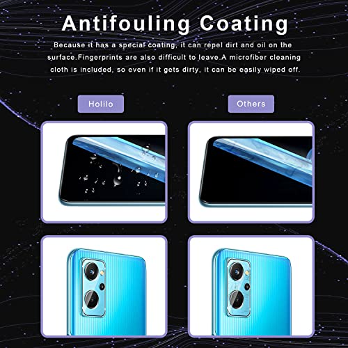 Holilo Vetro Temperato Pellicola per realme 9i【2