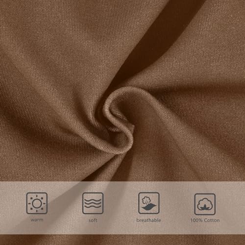 ODAWA Coconut Brown Boxer Briefs for Boys Kids Boys Underwear Boys Boxer Briefs Size 63