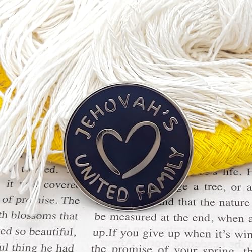 Image of Jehovah's United Family Pin - Theme Series | Premium Enamel Pin - Statement Lapel Pin - Plated Badge for Clothing, Bags, Hats, Jackets, and Lanyards