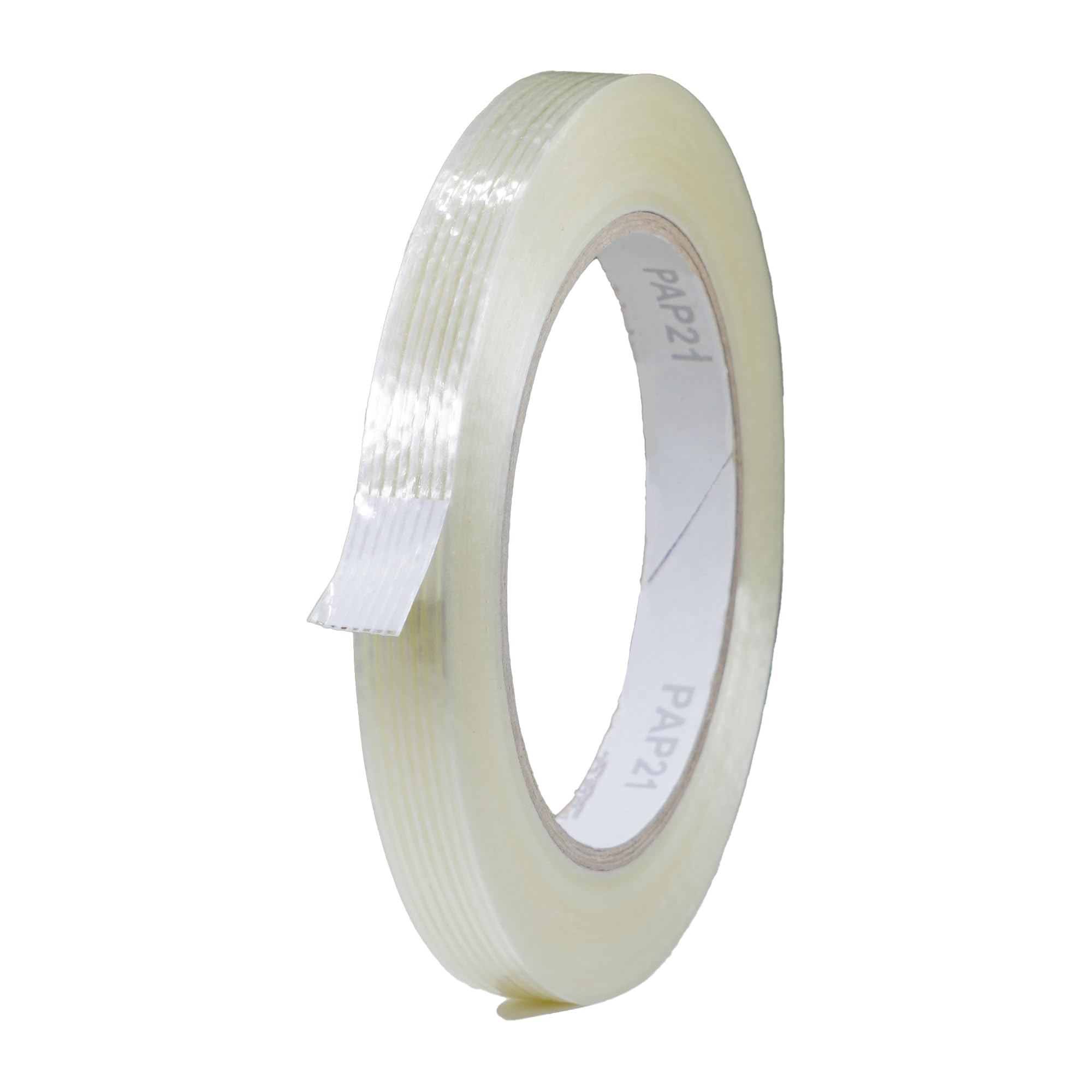 GGR Supplies FIL-795 Mono/Uni-Directional Fiberglass Reinforced Super Resistant Heavy Duty Commodity Grade Filament Strapping Tape: 1/2 in. Wide x 60 yds. (5.5 Mil)