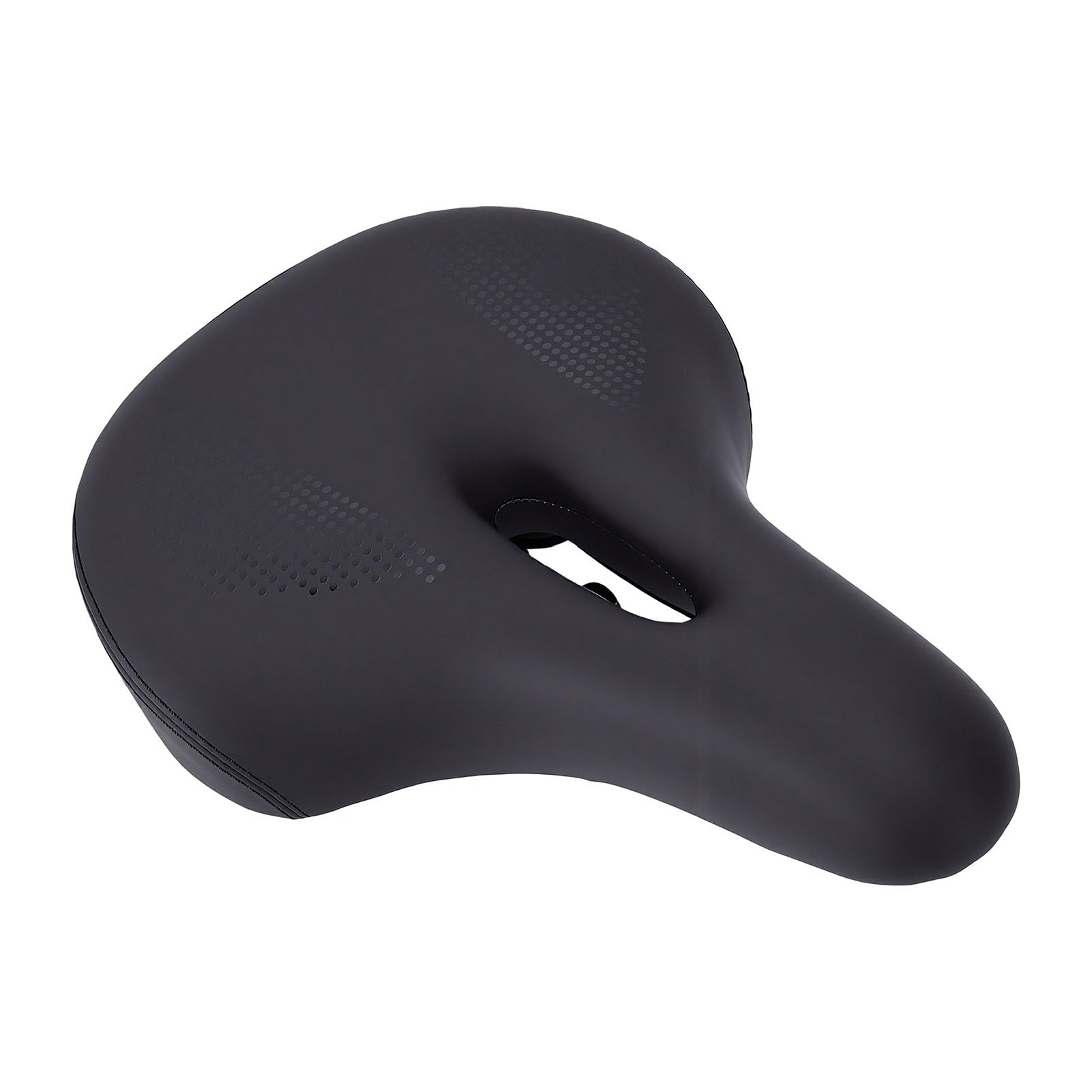 Sella Bici con Ammortizzazione a Sfere 21x27cm for Ciclismo | Materiale PU impermeabile e traspirante, cuscino d\'aria gonfiabile, design più spesso, riduce la pressione