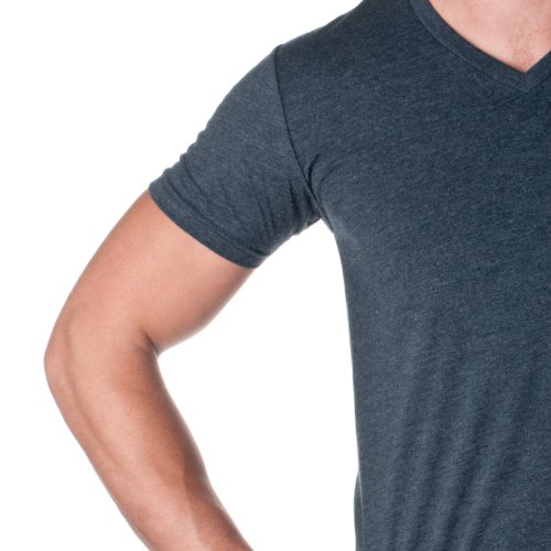 Next Level Men's CVC V L MIDNIGHT NAVY3