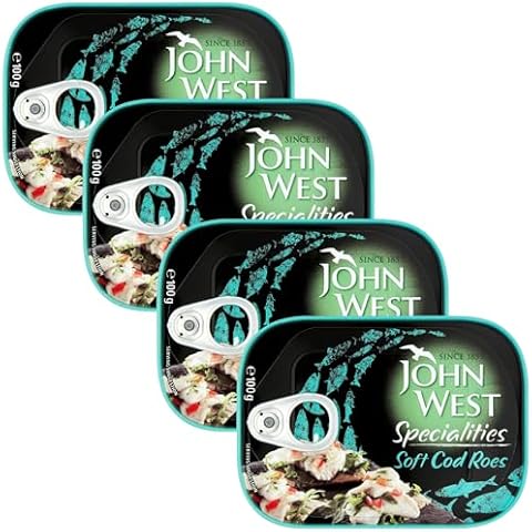 John West Soft Cod Roes 100g Pack Cover