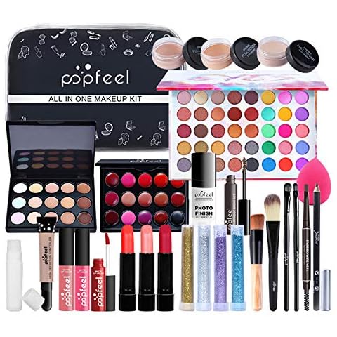 RoseFlower 30Pcs Professional Makeup Set Cover