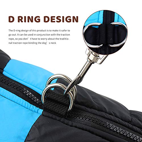 Hunde Mantel Warme Jacke, ZoneYan Hund Kleider, Haustier Kleidung, Welpe Weste, Dog Kleidung, Hunde Mantel Herbst Winter, Doggy Bekleidung, Welpen Jacken Warm