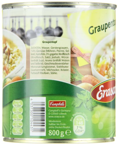 Erasco Graupentopf, 800 g – Bild 6