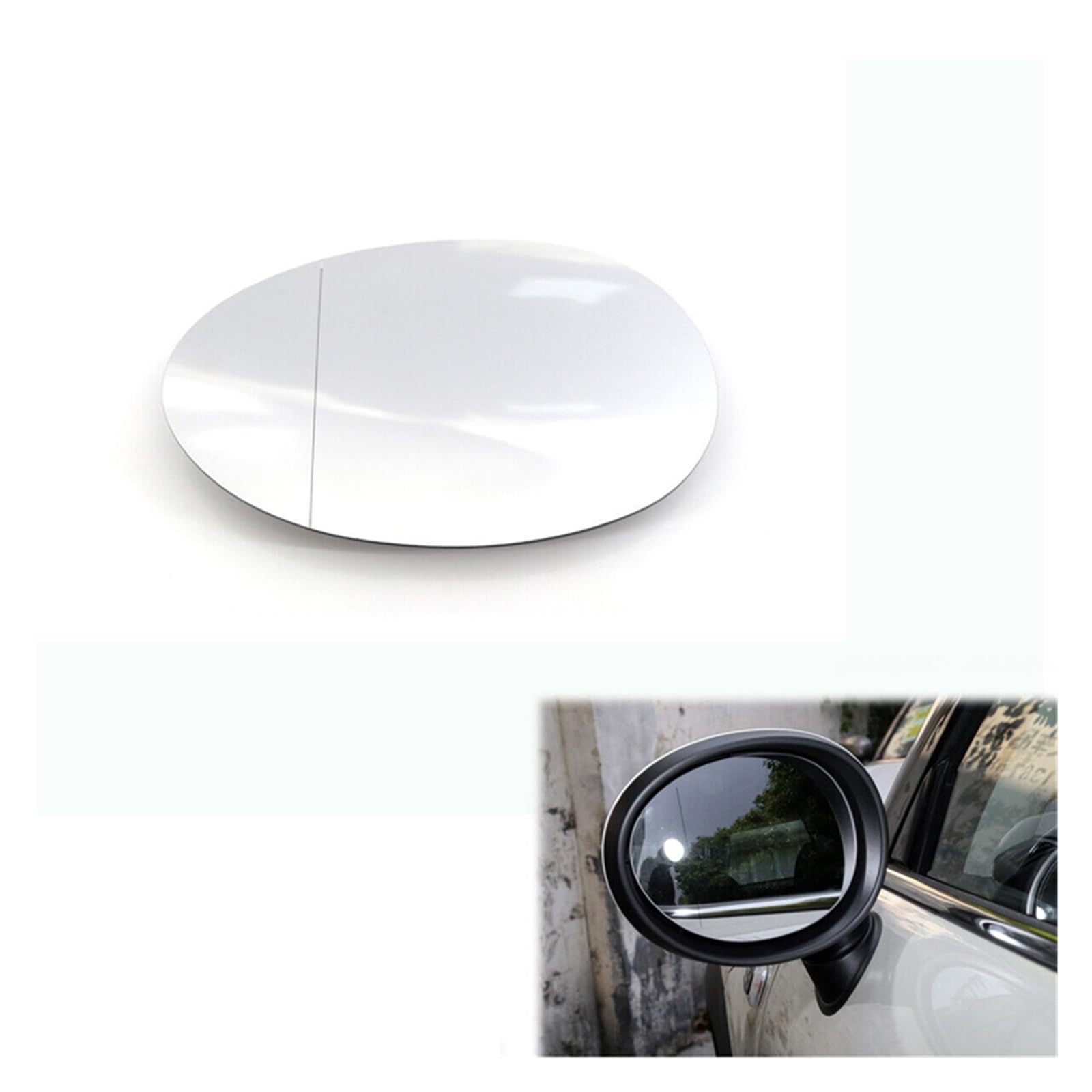 Mirror Glass Replacement 51167366039 51167366040 Heated Rear View  