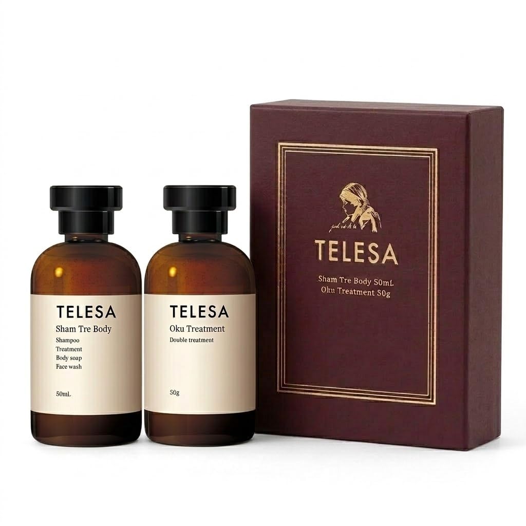 Amazon | TELESA トラベルセット シャントリボディ オクトリートメント