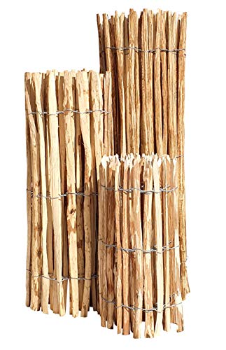 Zaunlatten Holz Haselnuss Latten Garten Zaun Brett Staketen