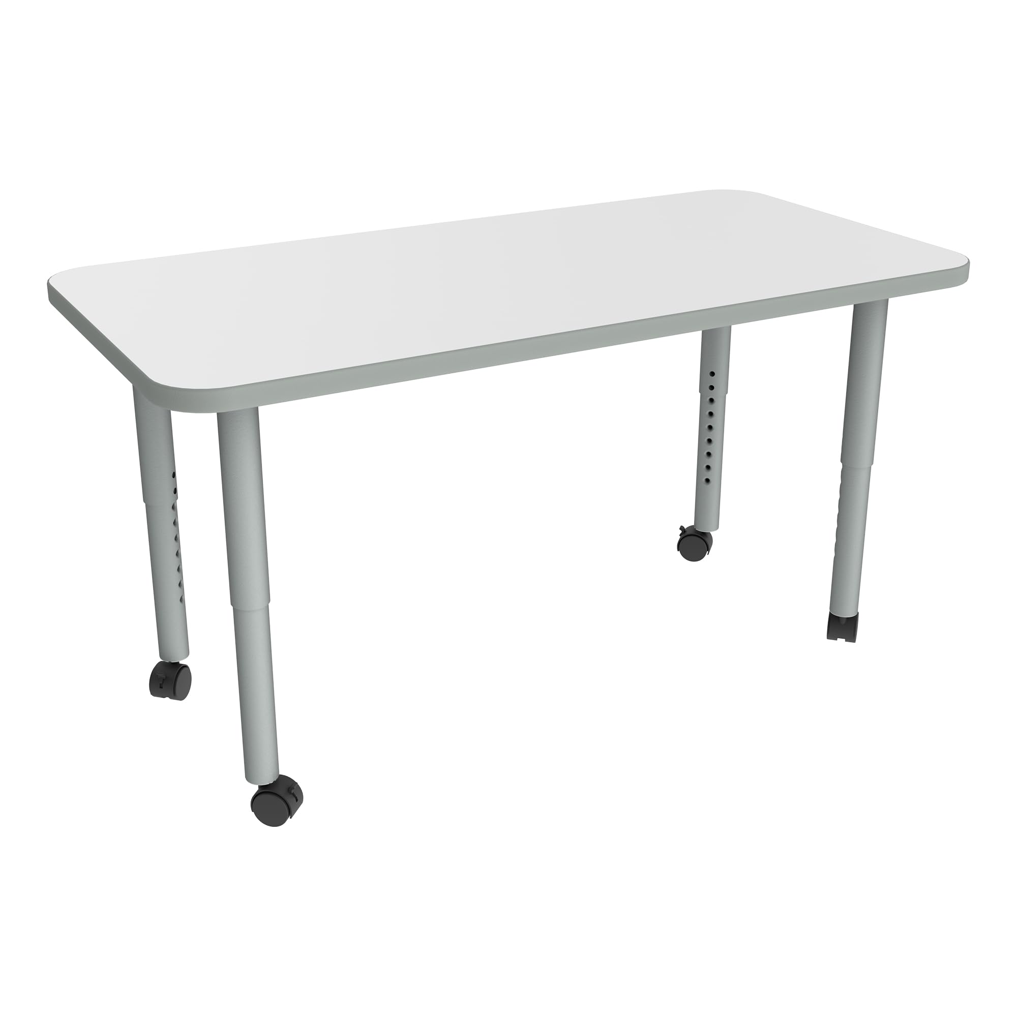 SprogsActivity Table, Whiteboard Top & Light Gray Edge