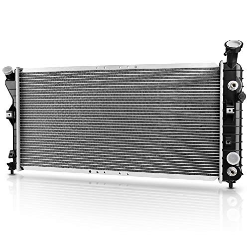 Image of DWVO Radiator Complete Radiator Compatible with 2000-2003 Chevy Impala, 2000-2003 Chevy Monte Carlo, 2000-2005 Buick Century, 2000-2004 Buick Regal 3.1L 3.4L 3.8L V6 DWRD1009