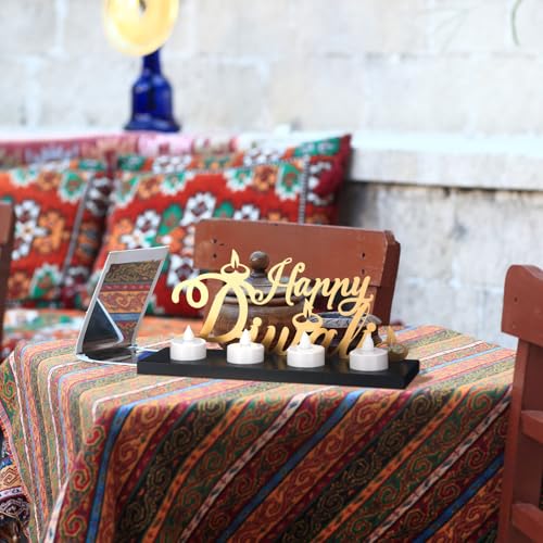 Diwali-Decoration-Candle-Holder-with-Lighted-Tea-Light-Candle-Stand-Indian-Diwali-Table-Decoration-Return-Gifts-for-Housewarming-Happy-Diwali-Light-Candle-Diwali-Light-for-Diwali-Festival-Religious