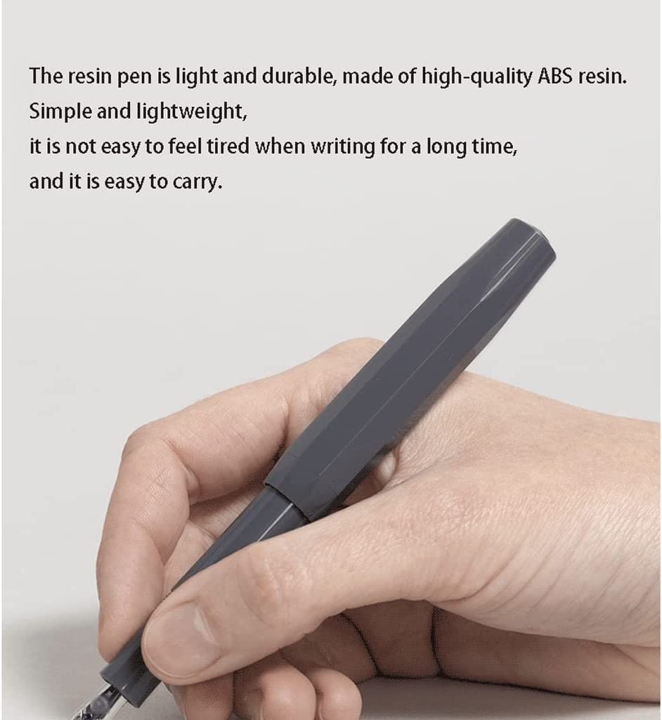 LIOONS Füllfederhalter mit ergonomischem Griff und Edelstahlfeder Glattes und einfaches Schreiben Stiftspitze Bestes Stift-Geschenkset für Männer und Frauen