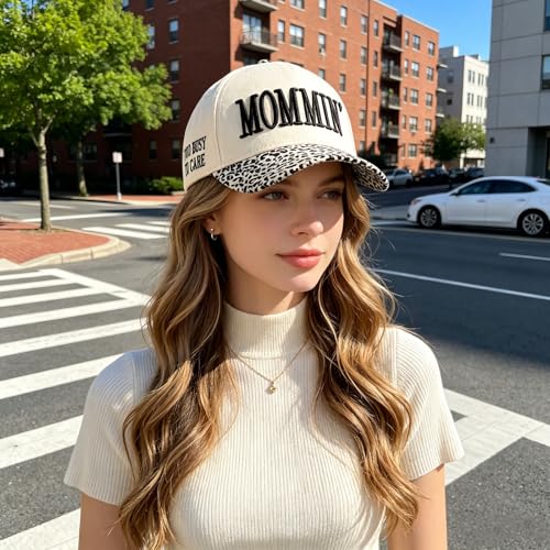 Image of Womens Trucker Hat|Best Mom Ever Embroidery Adjustable Hat for Women from Daughter Son