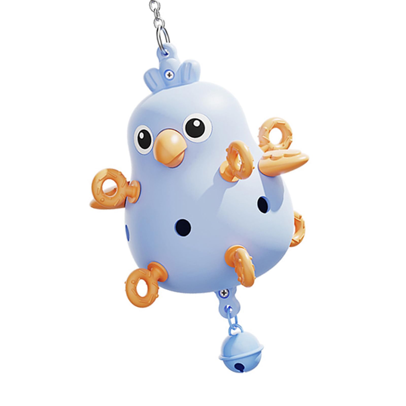 NEWFT Bird Toy To Destructive Behavior Chewing Activity Ball For Cage Entertainment
