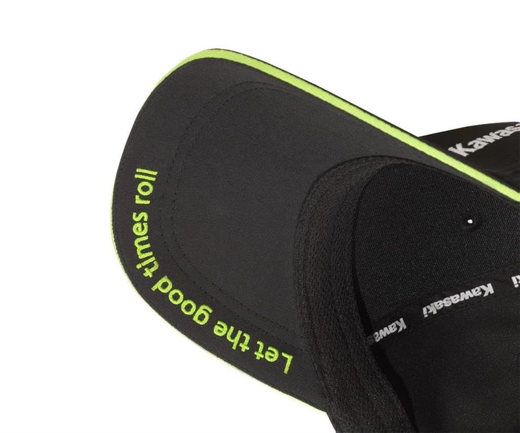 Kawasaki Sports Cap Base Cap czapka czarna zielona