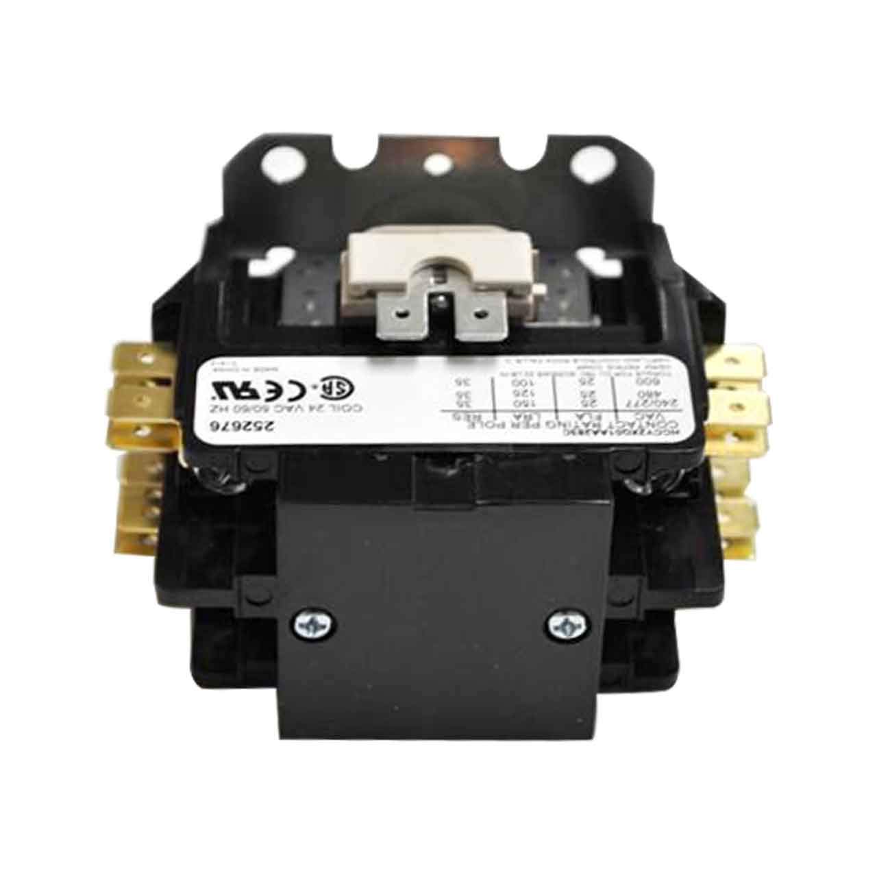 Miller 252676 Contactor, Def Prp 25A 2P 24Vac Coil
