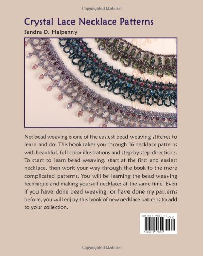 Crystal Lace Necklace Patterns, Bead Weaving Technique