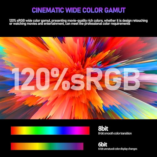 Gawfolk 124,5 cm (49 Zoll) Ultra-breiter gebogener 1500R Gaming-Computer-Monitor, DQHD (5120 × 1440), 165 Hz 6