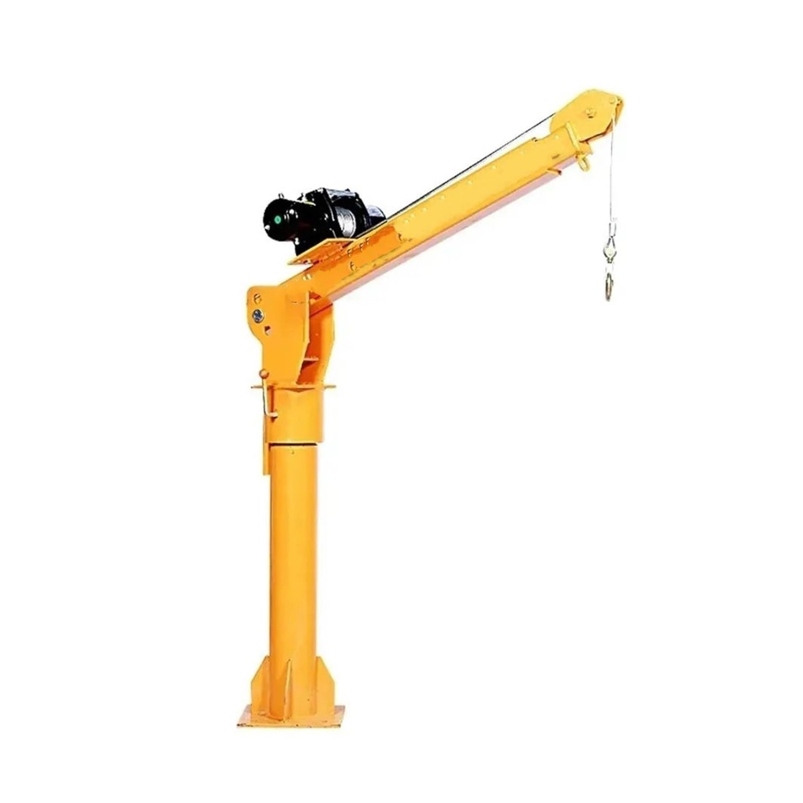 Hydrauliczny żuraw samochodowy z elektrycznym wciągnikiem, nośność 500 kg