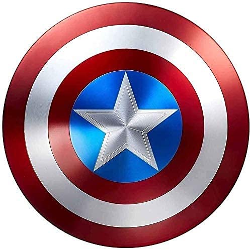 Amazon.co.jp: マーベルの伝説的なキャプテンアメリカの盾、金属 