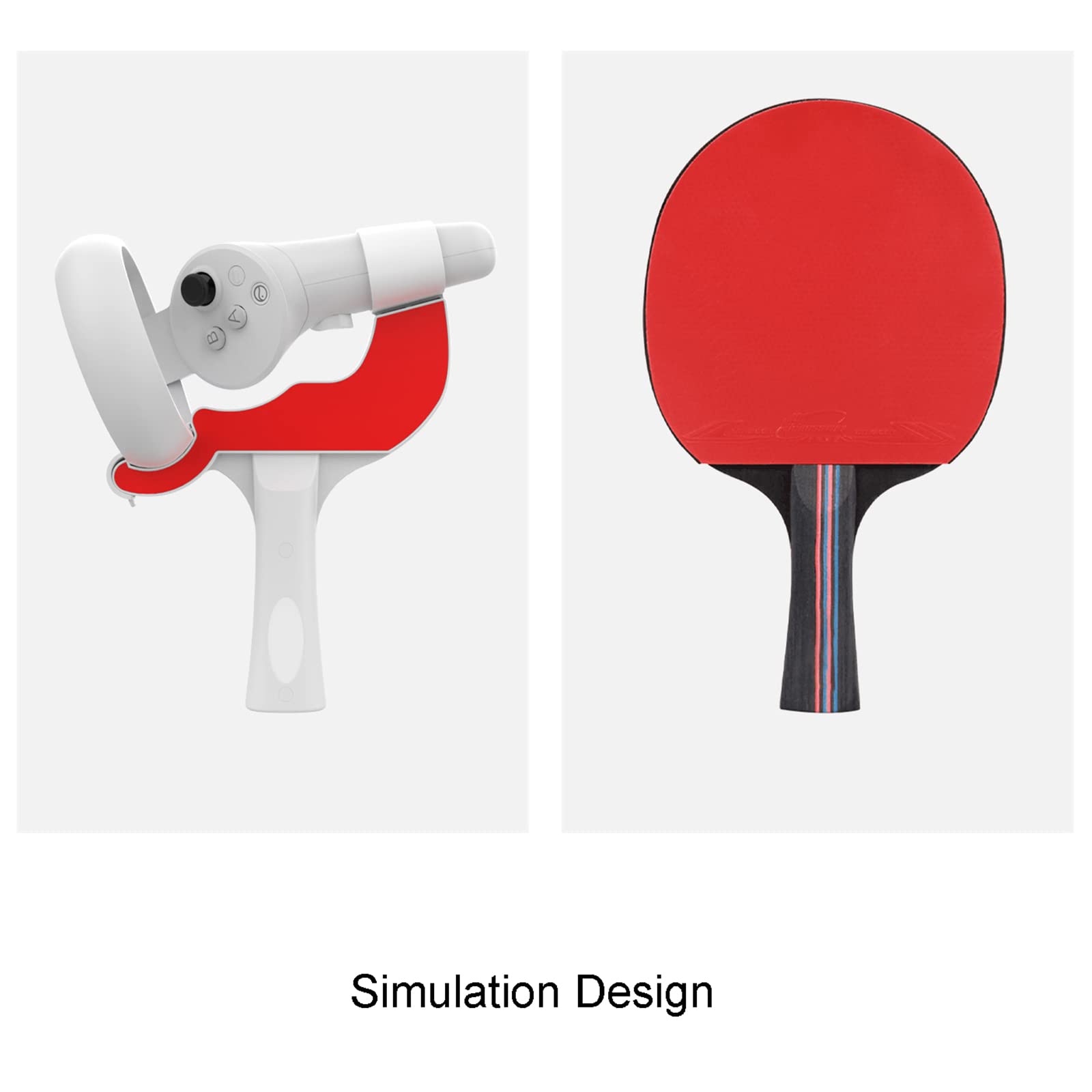 Neo3 Controller Tennis da Tavolo Paddle Impugnatura Impugnatura Gioco di Realtà Virtuale Accessori Ergonomici