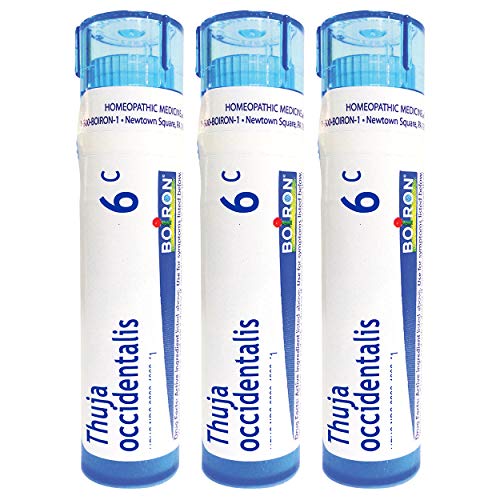 Boiron Thuja Occidentalis 6c, Homeopathic Medicine for Warts, 3 Count