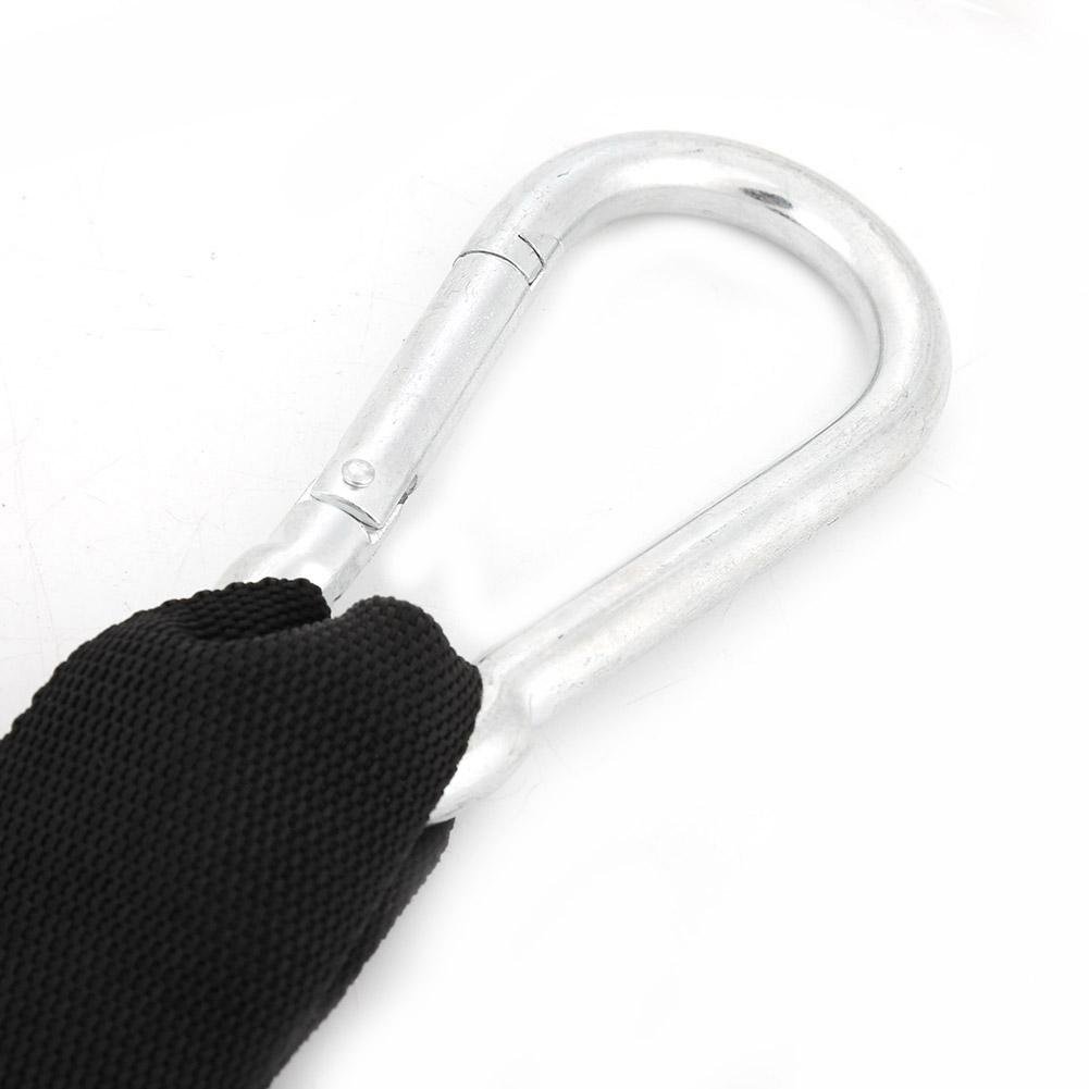 Correas abdominales, 1 par AB Straps Sling Suspension Correas Suspensión Muscle Abdominales Barra de Entrenamiento Montadas Correas de Ejercicio con Anillas
