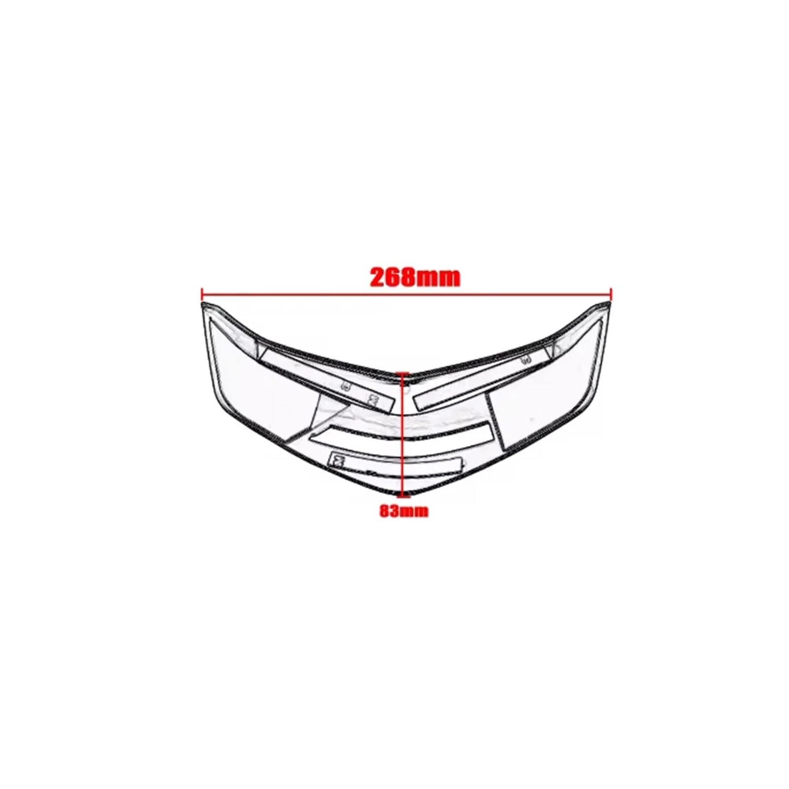 Fairing Do Skrzydła GL1800 F6B 2018-2023