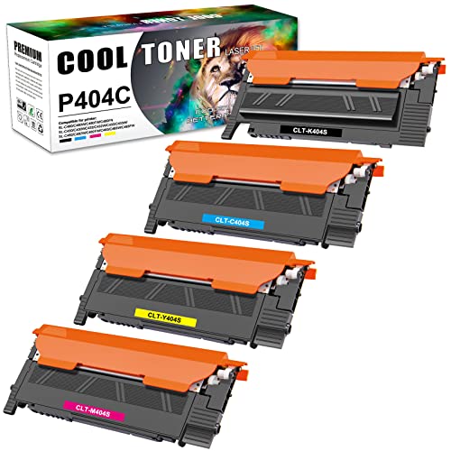 4er-Pack CLT-P404C P404C CLT K404S Multipack für Toner Samsung C480W Xpress SL C480FW C430W C48X C480 C430 C480FN CLT-K404S CLT-Y404S CLT-C404S CLT-M404S C43X Series (Schwarz Cyan Gelb Magenta) thumbnail