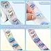 1000 Pieces Customer Appreciation Sticker Holographic Business Shopping Labels Round Adhesive Present Stickers Colorful Thanks Seal Label for Mailing Packing Envelope Postcard, 1.5 Inch