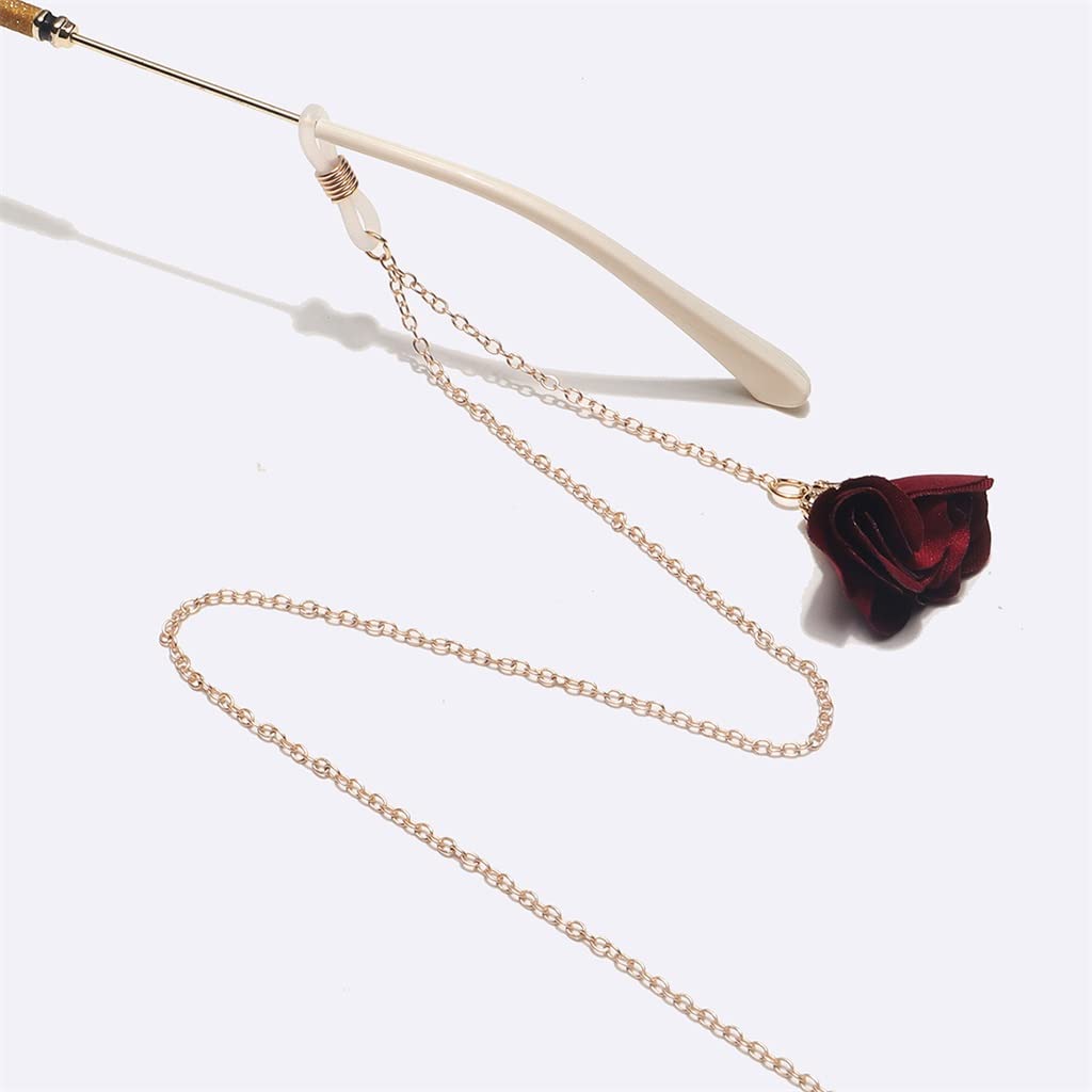 Metall Brillenkette Brillenseil Lanyard Quaste Blume handgemachte Brillenkette Sonnenbrillenkette