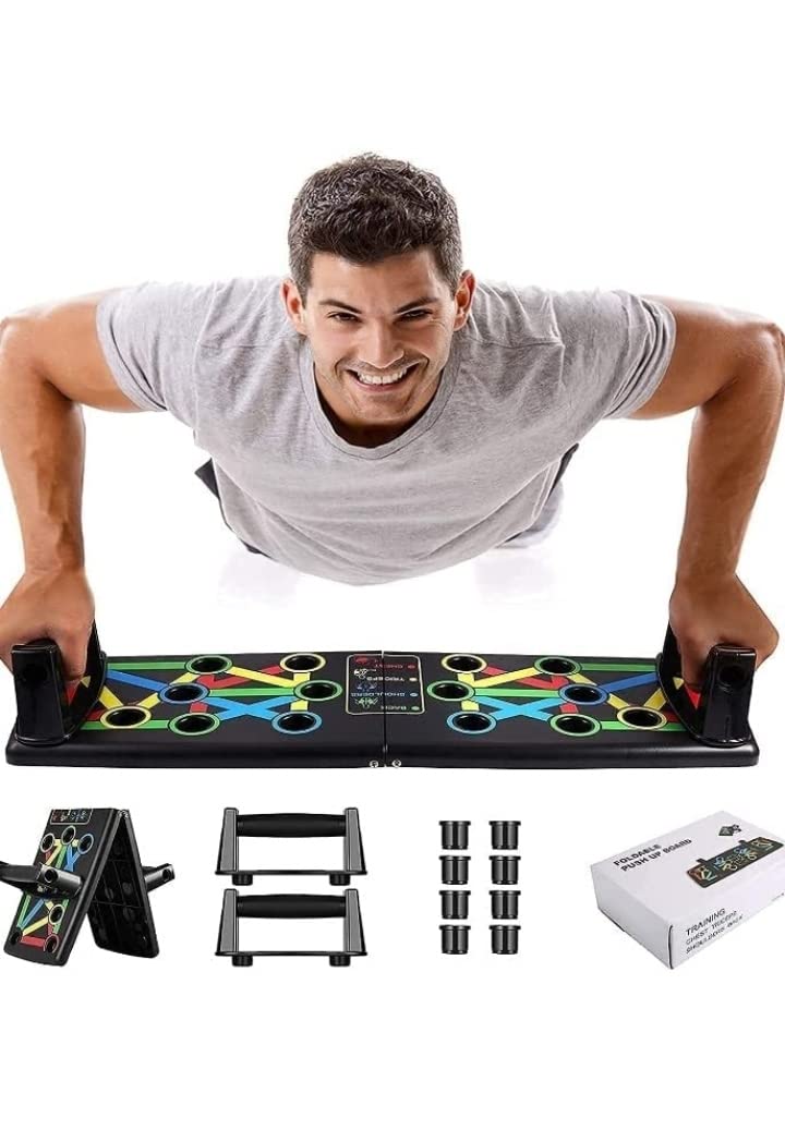 Shone Push Ups Board 15 in 1 for Gym Workouts and Strenghth Training for Men and Women/ Chest Shoulder Tricep Exercise Training Kit Foldable and Portable/ Heavy Duty Long Lasting Gym Exercise Tools/ Workout Push Ups Stand (B0BN4Q3S34) Amazon Price History, Amazon Price Tracker