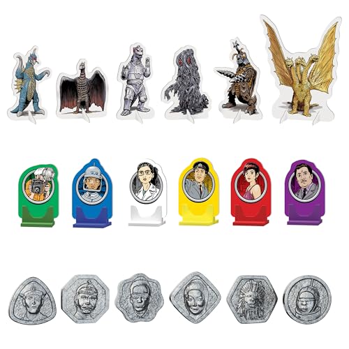 CLUE Godzilla juego de mesa edición oficial miniatura 3
