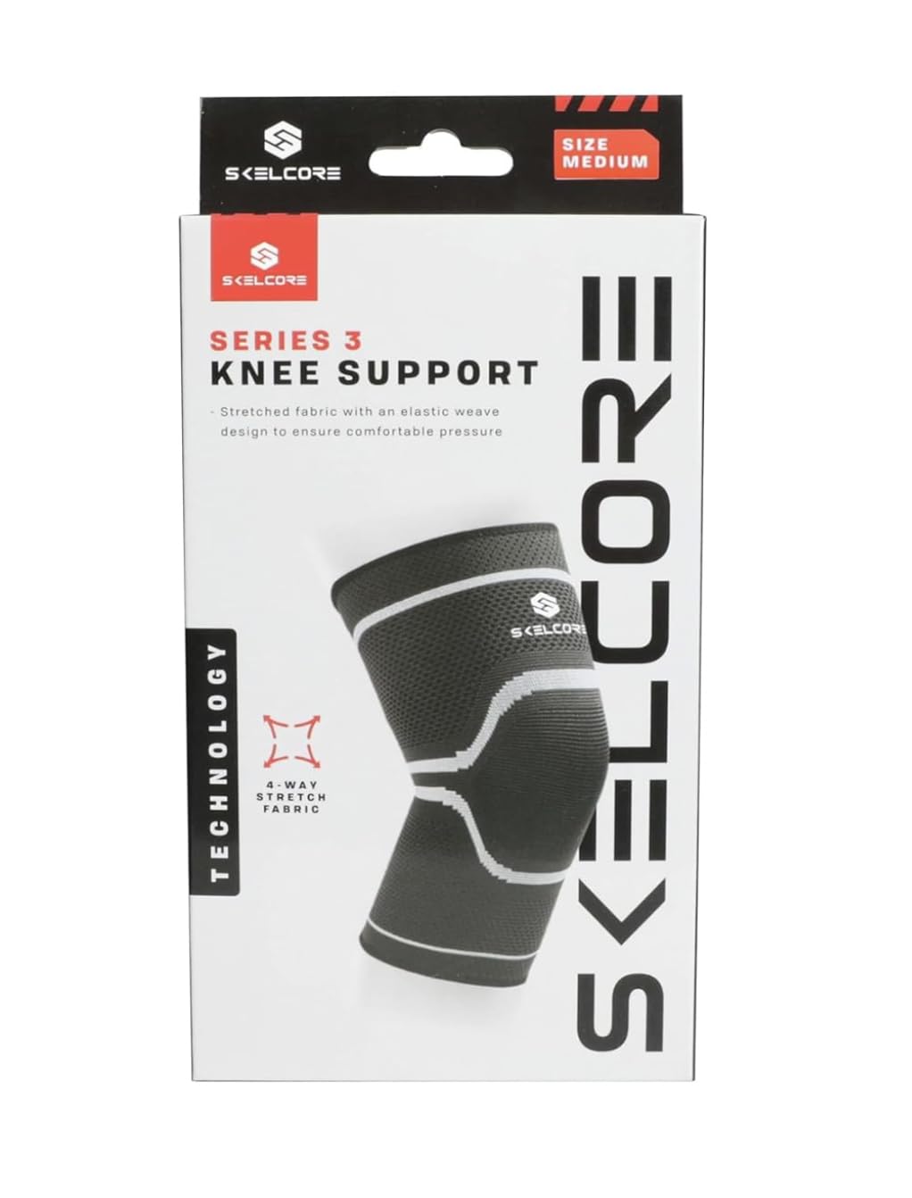 Skelcore Compression Knee Sleeves | Knee Brace for Pain Relief, Swelling & Sports Support – Breathable Knee Support for Men & Women – USA Fitness Brand (Small)-image-28