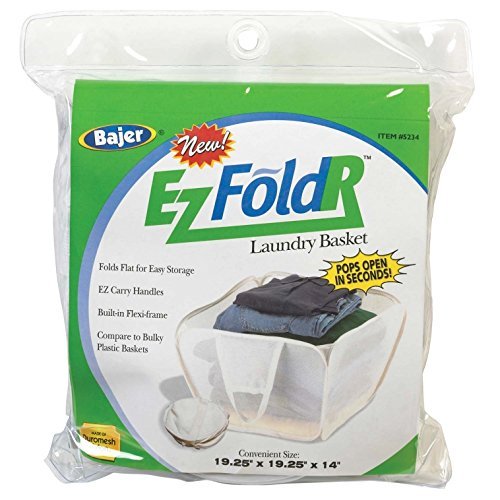 Bajer Design 5234 Ez Fold'r Laundry Basket 1 AD