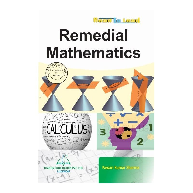 Remedial Mathematics Book for B.Pharm 1st Semester