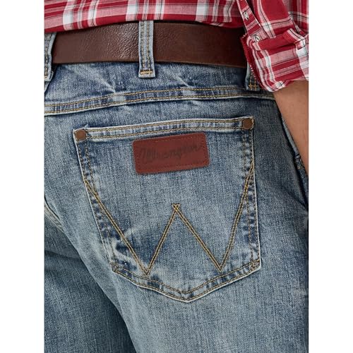 Image of Wrangler Men's Retro Slim Fit Straight Leg Jean