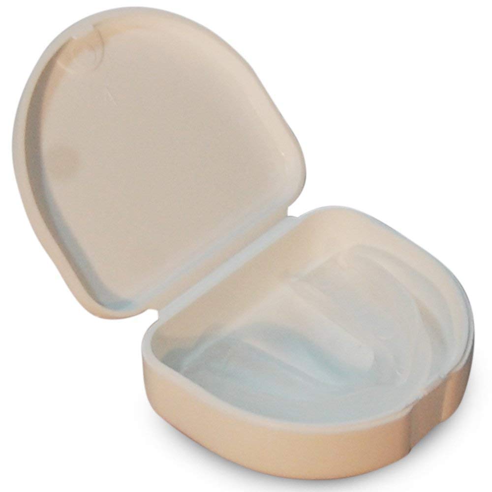 Clear Guard(Flexible Jelly Bases) : ONE Pair Martial Arts Mouthguard and Case - Martial Arts Mouth Guard and Case Set Available - Great for Karate Taekwondo Boxing Kickboxing MMA and Contact Sports
